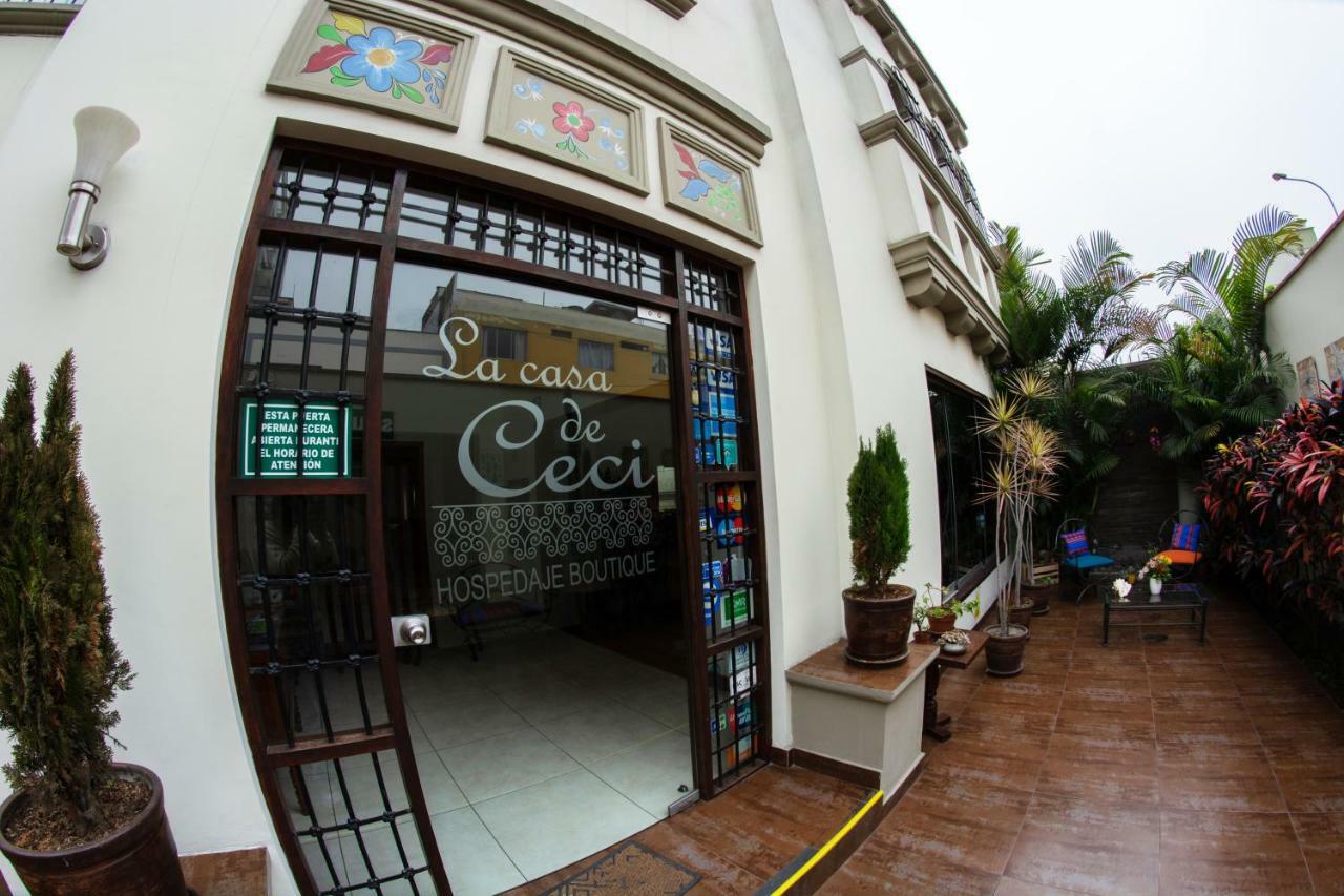 Bed & Breakfast - La Casa De Ceci ลิมา ภายนอก รูปภาพ
